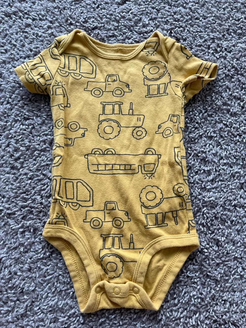 Mixed Baby Boy Bodysuit Lot - Dinosaurs, Stripes & Trucks - Multi